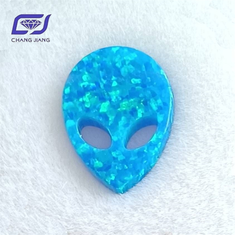 Syn. Opal-blue-Alien澳宝外星人切割