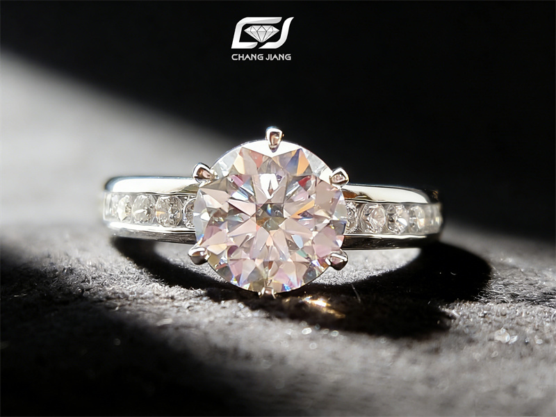 New Design Lab Grown Diamond wedding Ring CVD