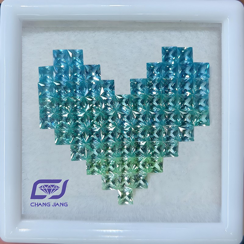 Rainbow Sapphire Russian-Aqua