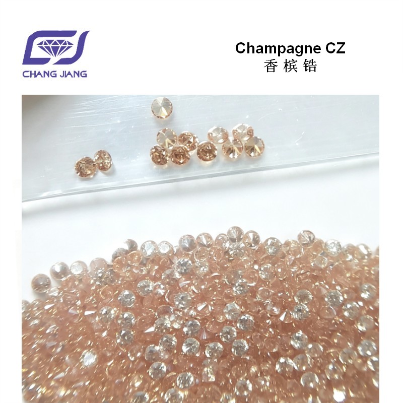 Champagne CZ Round