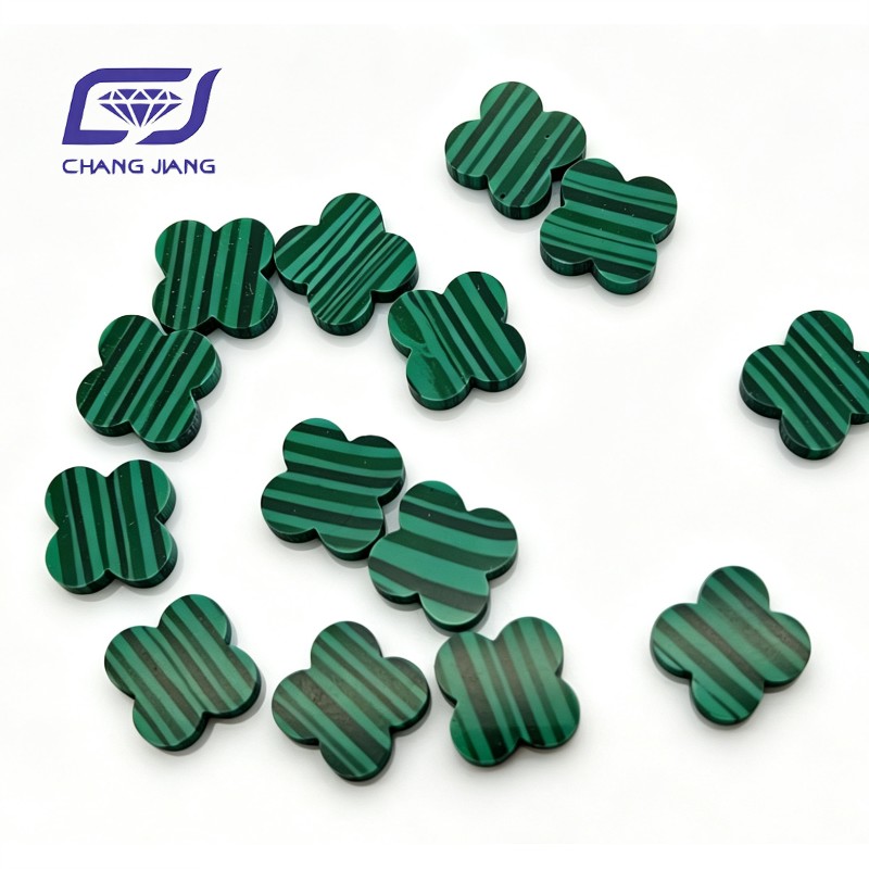 Malachite-4 leaf clover