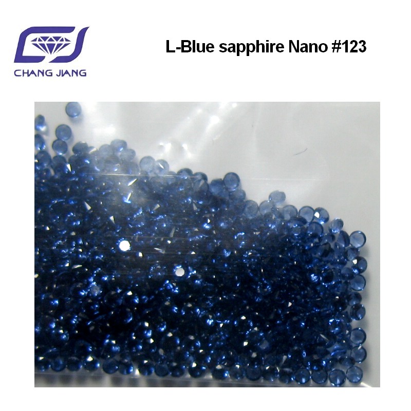 L-Blue Sapphire Nano #123 Round