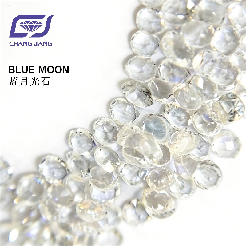 Natural Blue Moon Stone RD