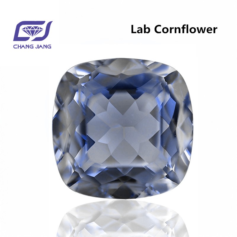 Lab grown Sapphire-Cushion,Meddium(VS)