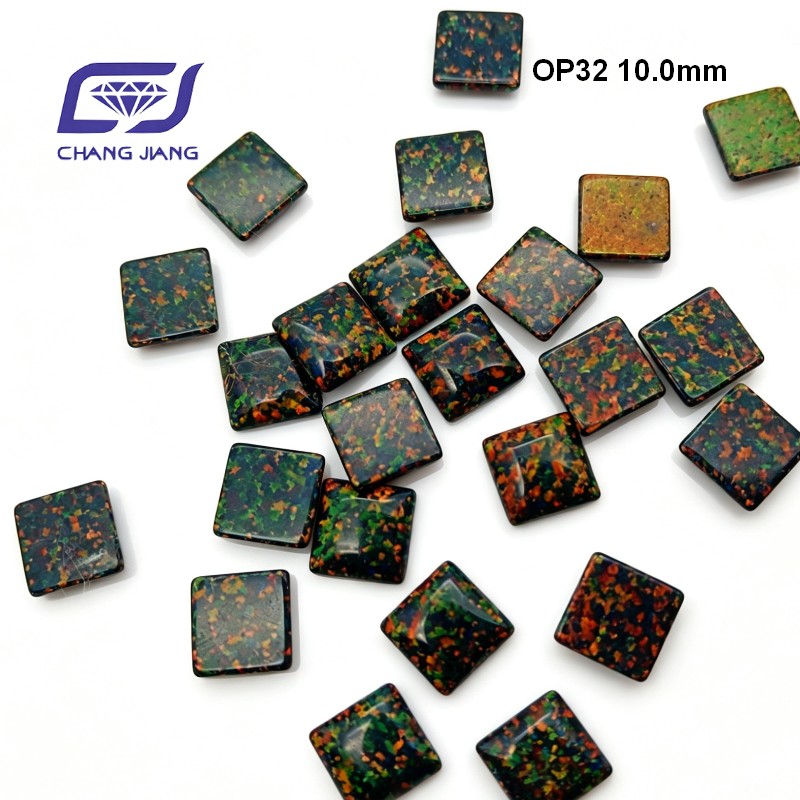 Synthetic. Black Opal OP32 SQ