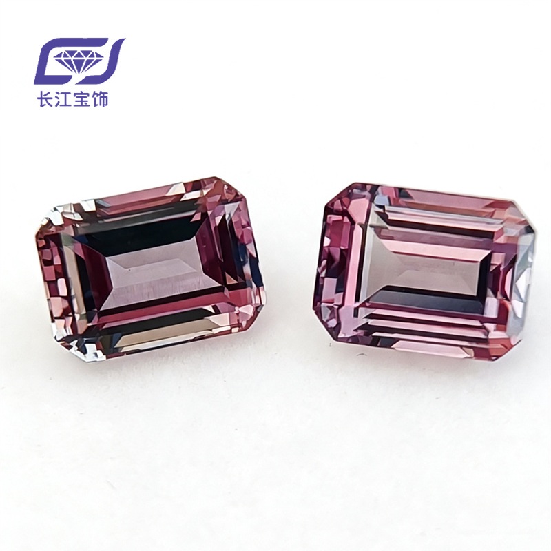 Lab grown Alexandrite-Octagon