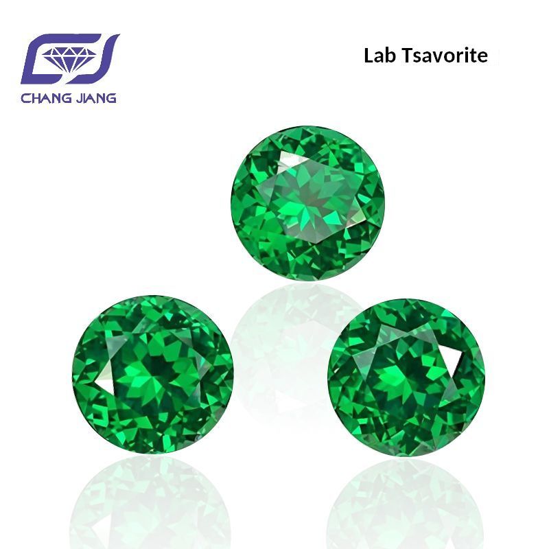 Lab Tsavorite (YAG)-Round