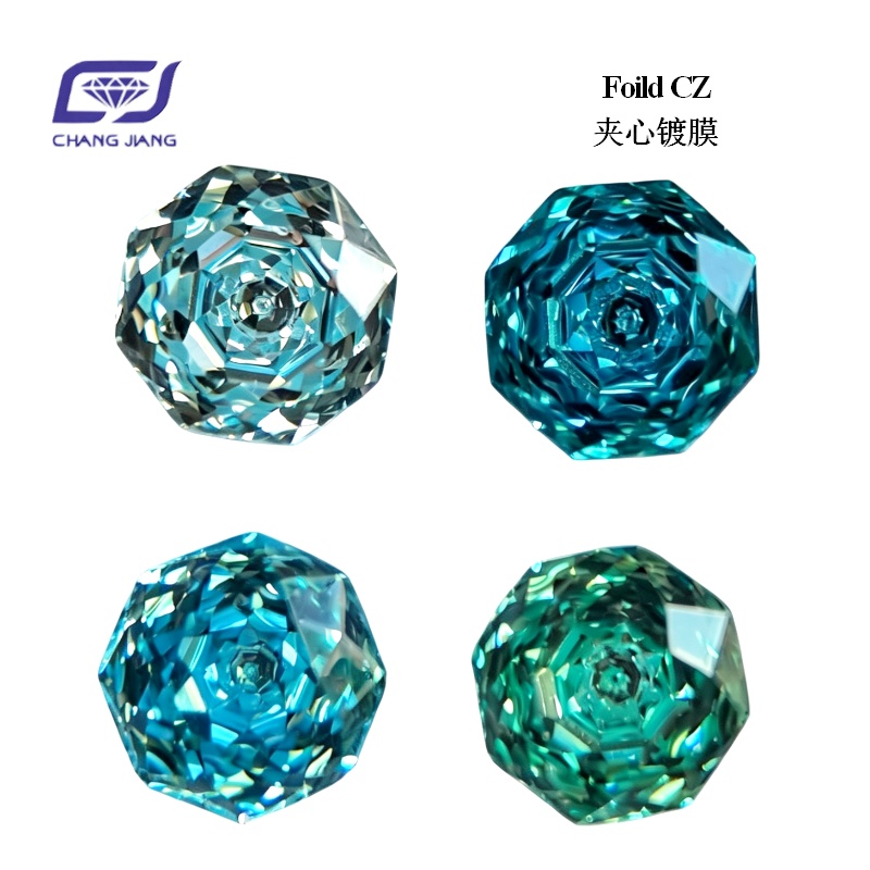 Foild CZ-Lucky Rose cut