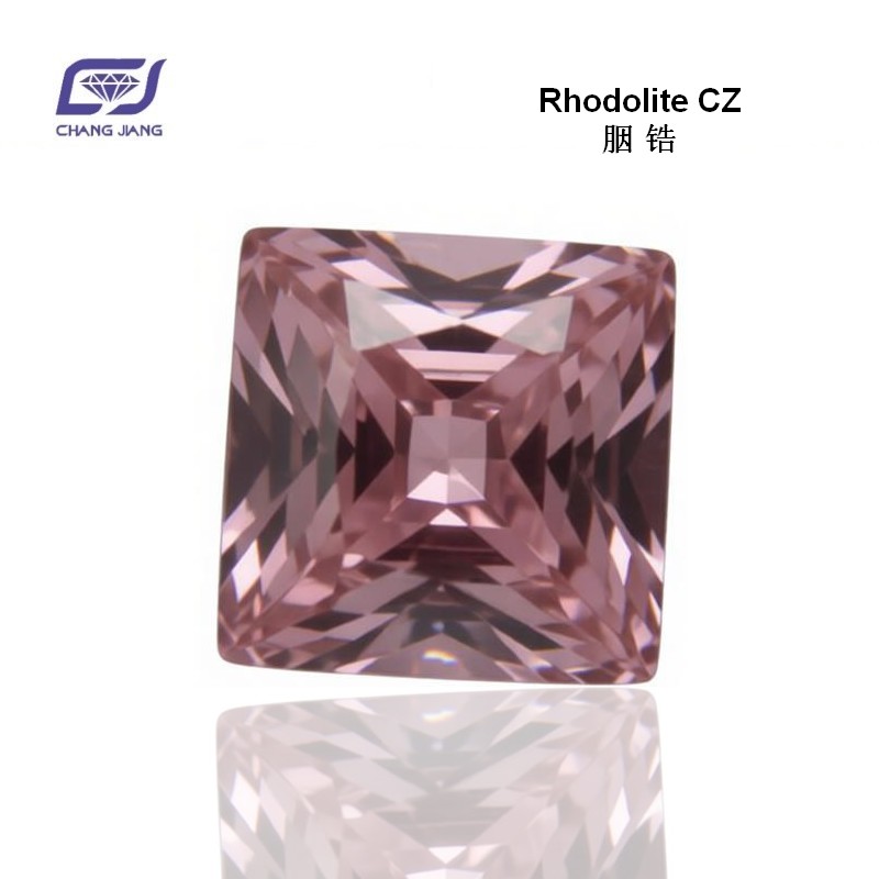 Rhodolite CZ SQ