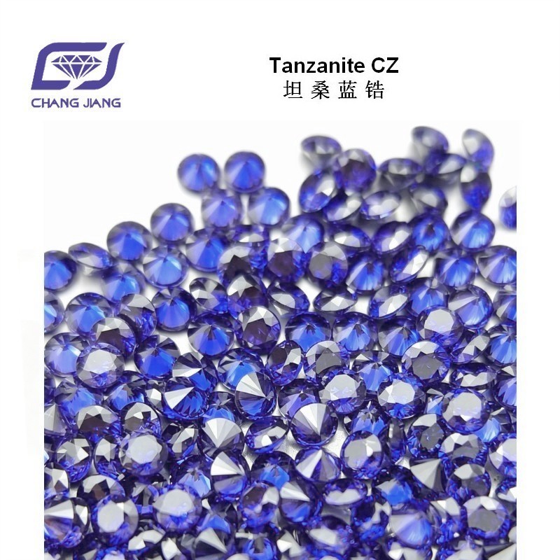 TANZANITE CZ Round