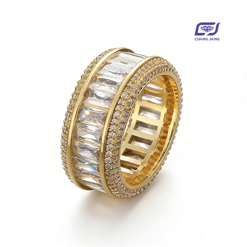 New Design Moissanite wedding Ring